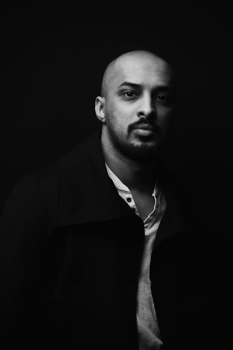Rashid Alneaimi fashion editorial portrait