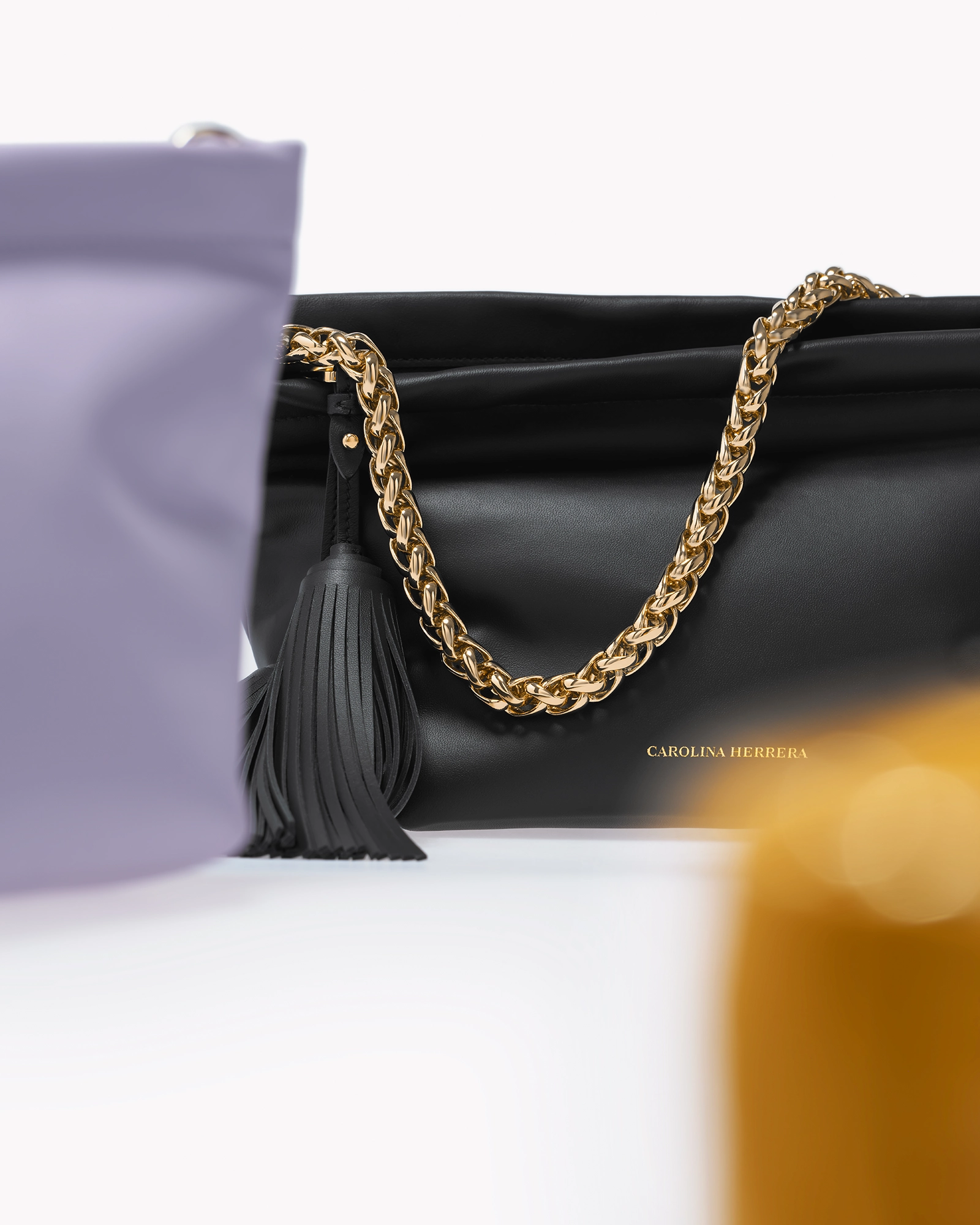 Carolina Herrera Spring Summer 2026 Pia Leather Clutch