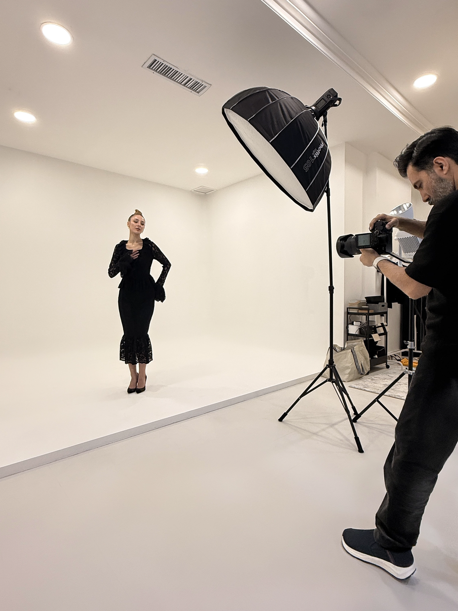 A professional portrait session at Studio Letouch