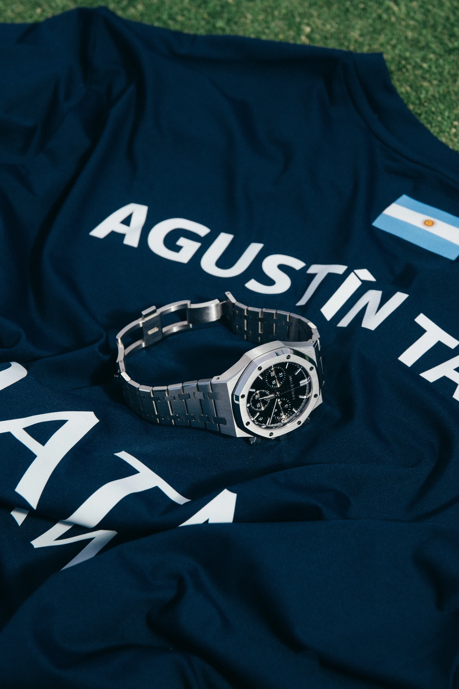 Agustín Tapia studio campaign visual for Audemars Piguet