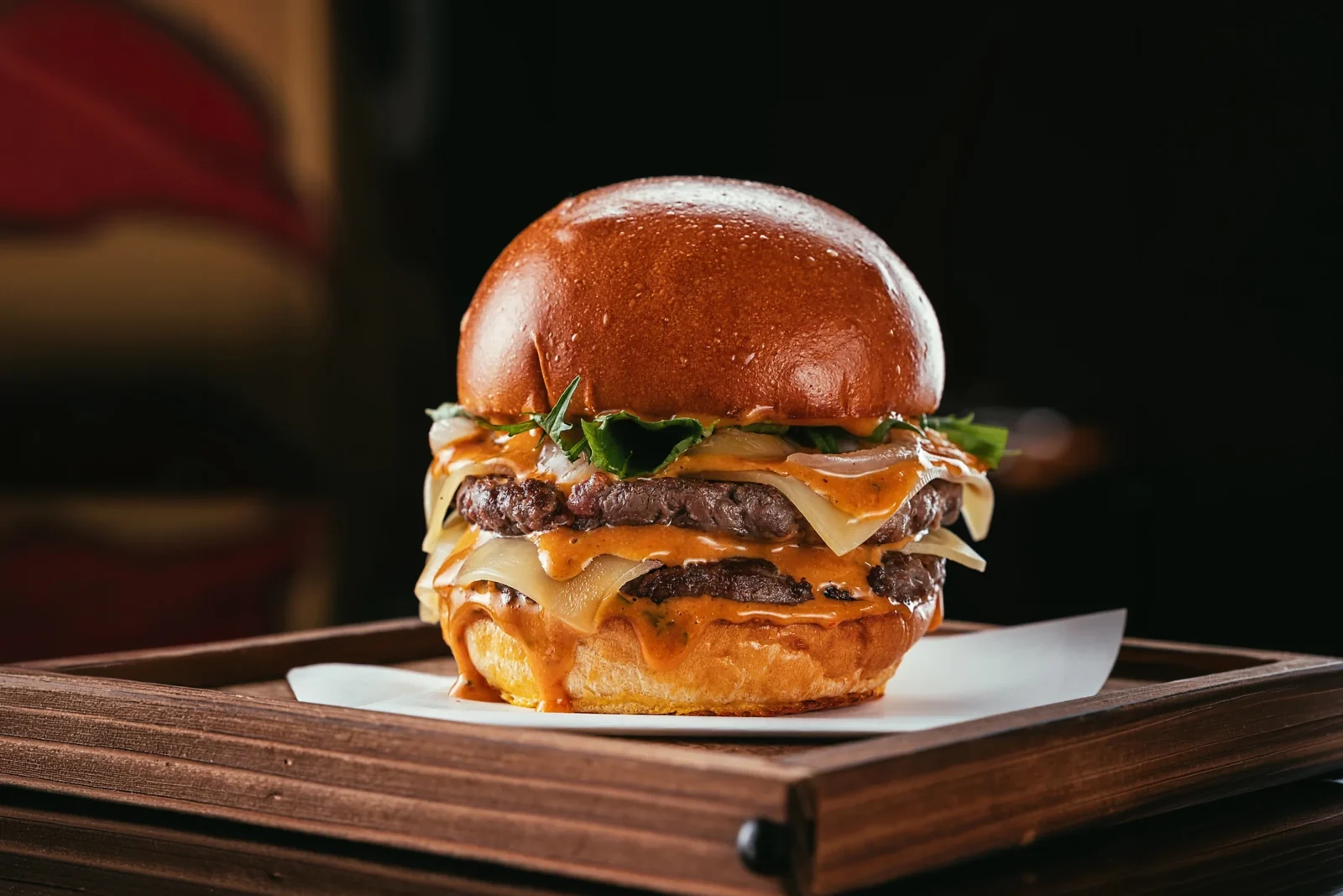 Netsu Burger Experience wagyu burger by Ross Shonhan at Mandarin Oriental Jumeira