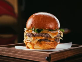 Netsu Burger Experience wagyu burger by Ross Shonhan at Mandarin Oriental Jumeira