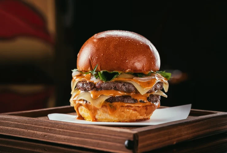 Netsu Burger Experience wagyu burger by Ross Shonhan at Mandarin Oriental Jumeira