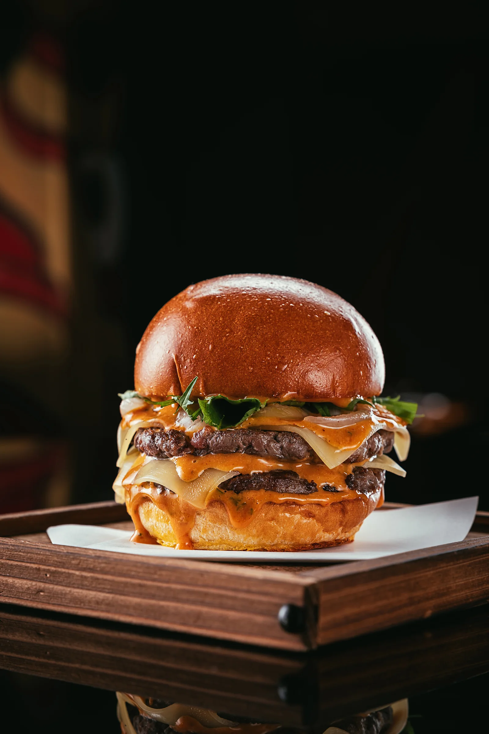 Netsu Burger Experience wagyu burger by Ross Shonhan at Mandarin Oriental Jumeira
