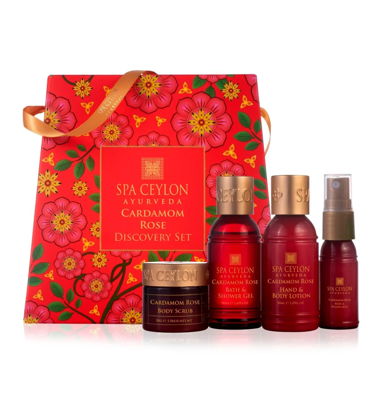 Spa Ceylon Cardamom Rose Discovery Set Eid gift