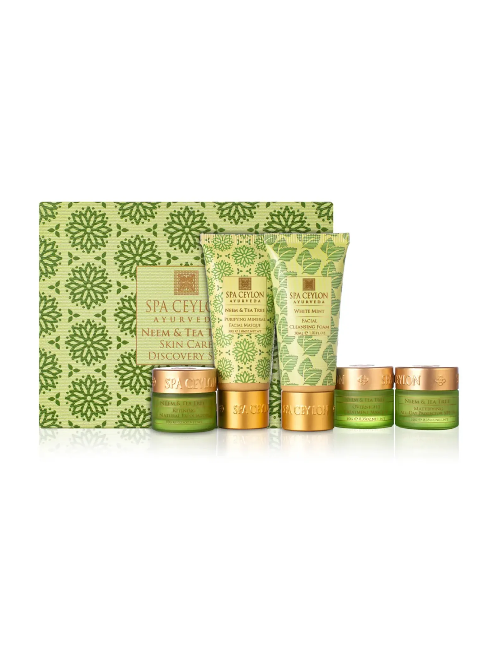 Spa Ceylon Neem Tea Tree Skin Care Discovery Set