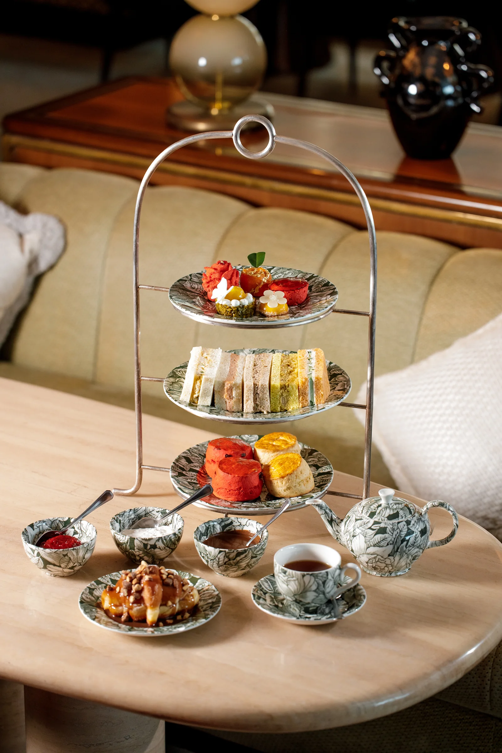 In Bloom Afternoon Tea at Millie’s Lounge The Ned Doha
