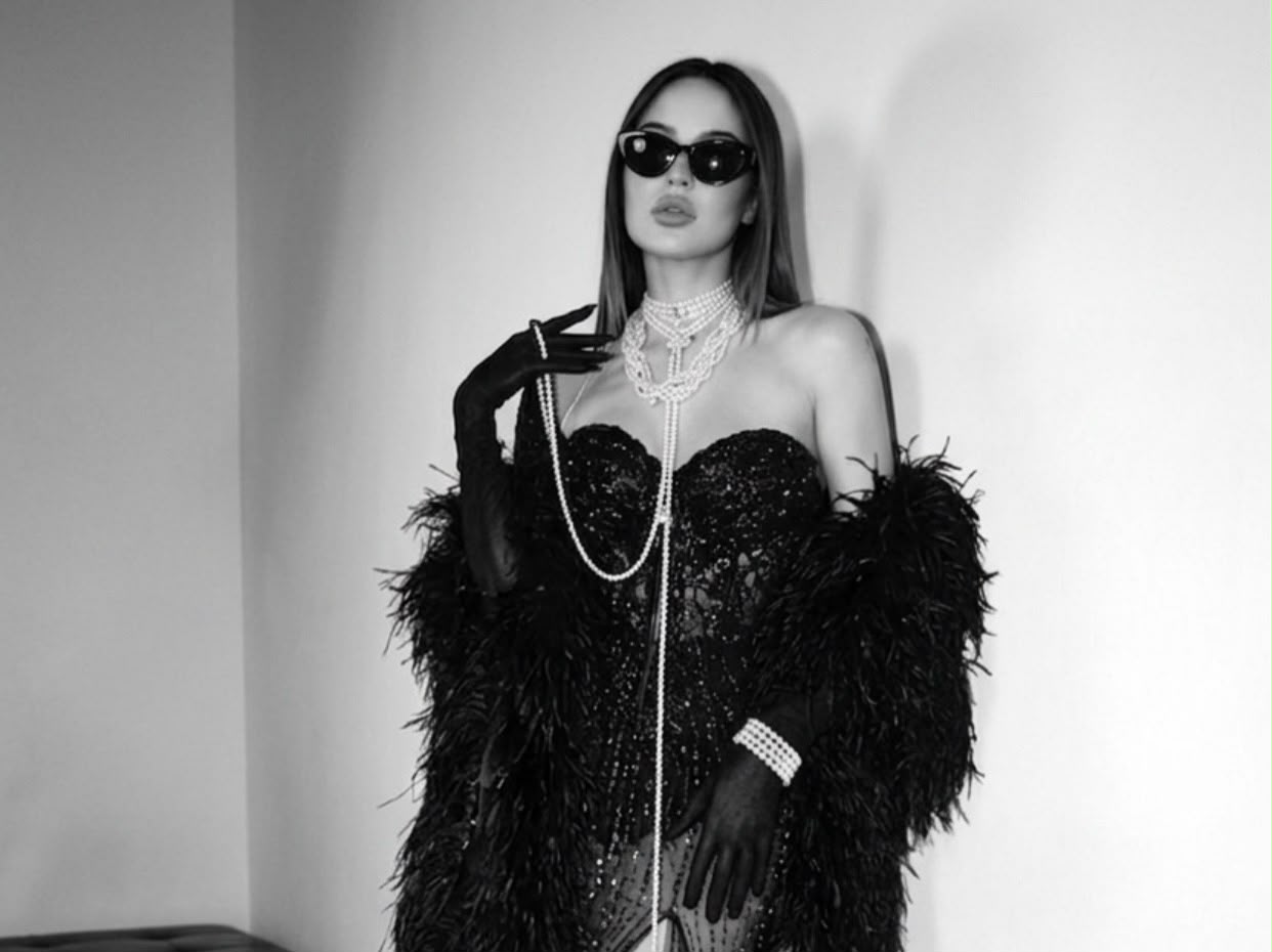 Israa Galal, fashion stylist and art director, cinematic portrait