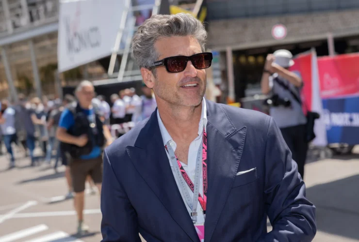 Patrick Dempsey at the F1 Grand Prix of Monaco in Brunello Cucinelli Spring Summer 2026