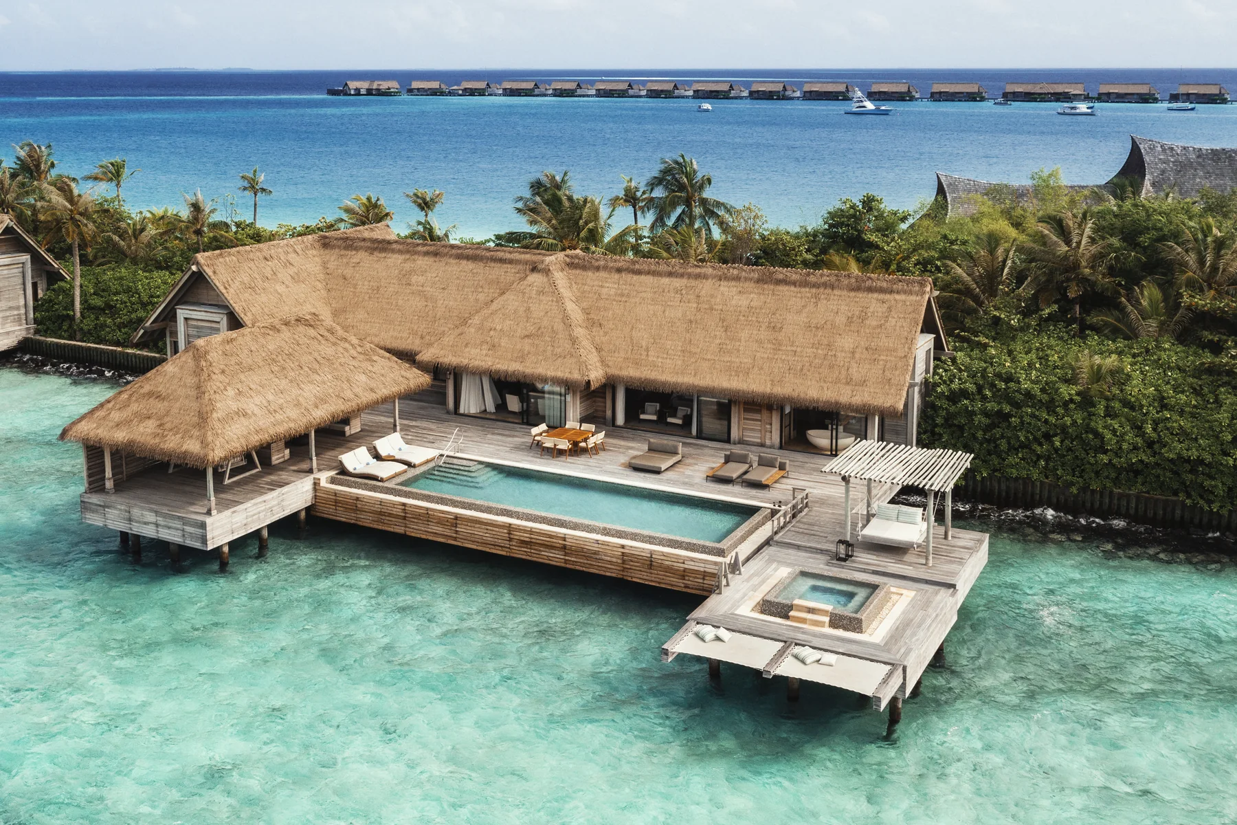Two-Bedroom Reef Villa at Waldorf Astoria Maldives Ithaafushi