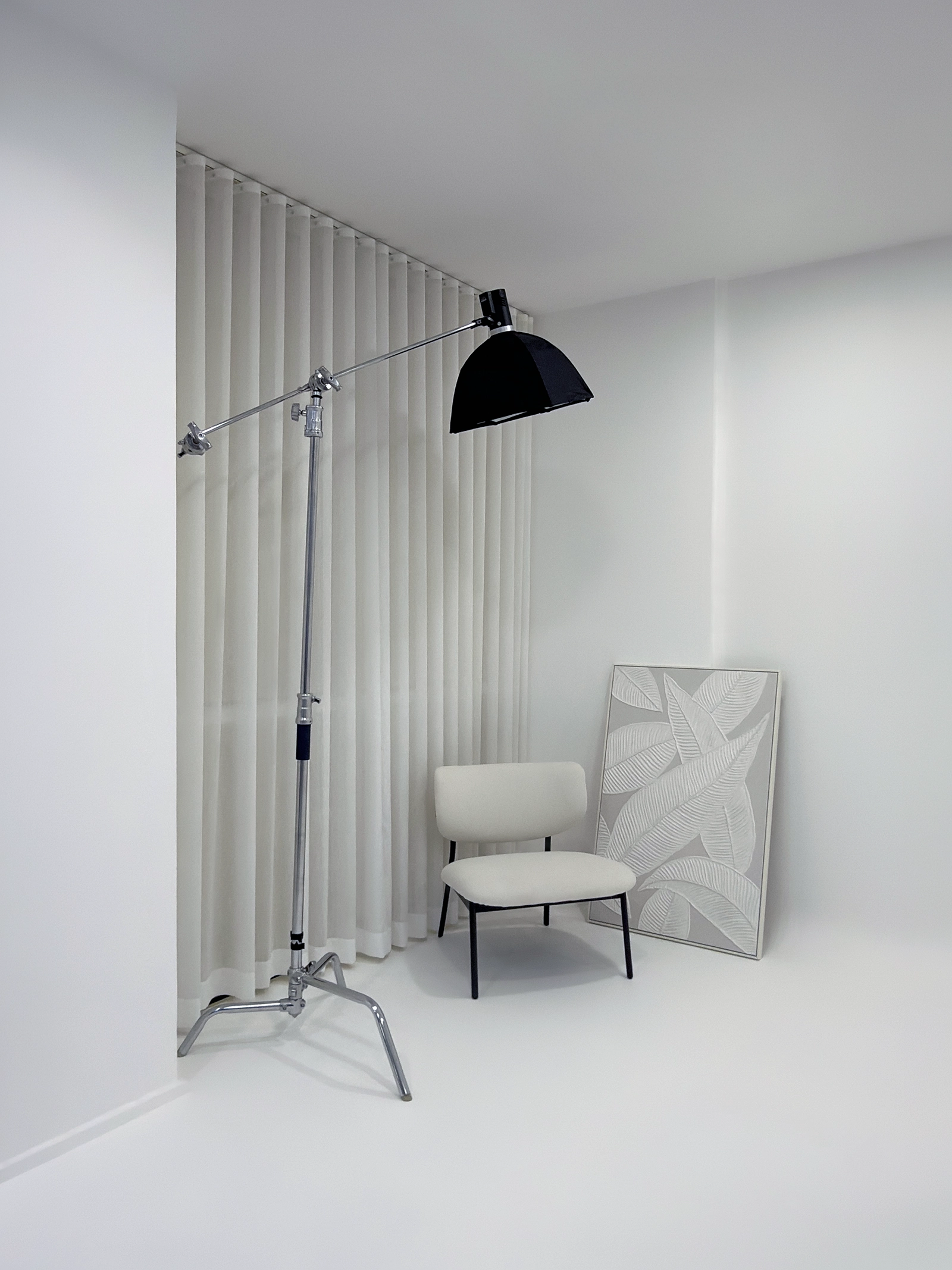 The Studio Letouch interior set with considered styling and natural light