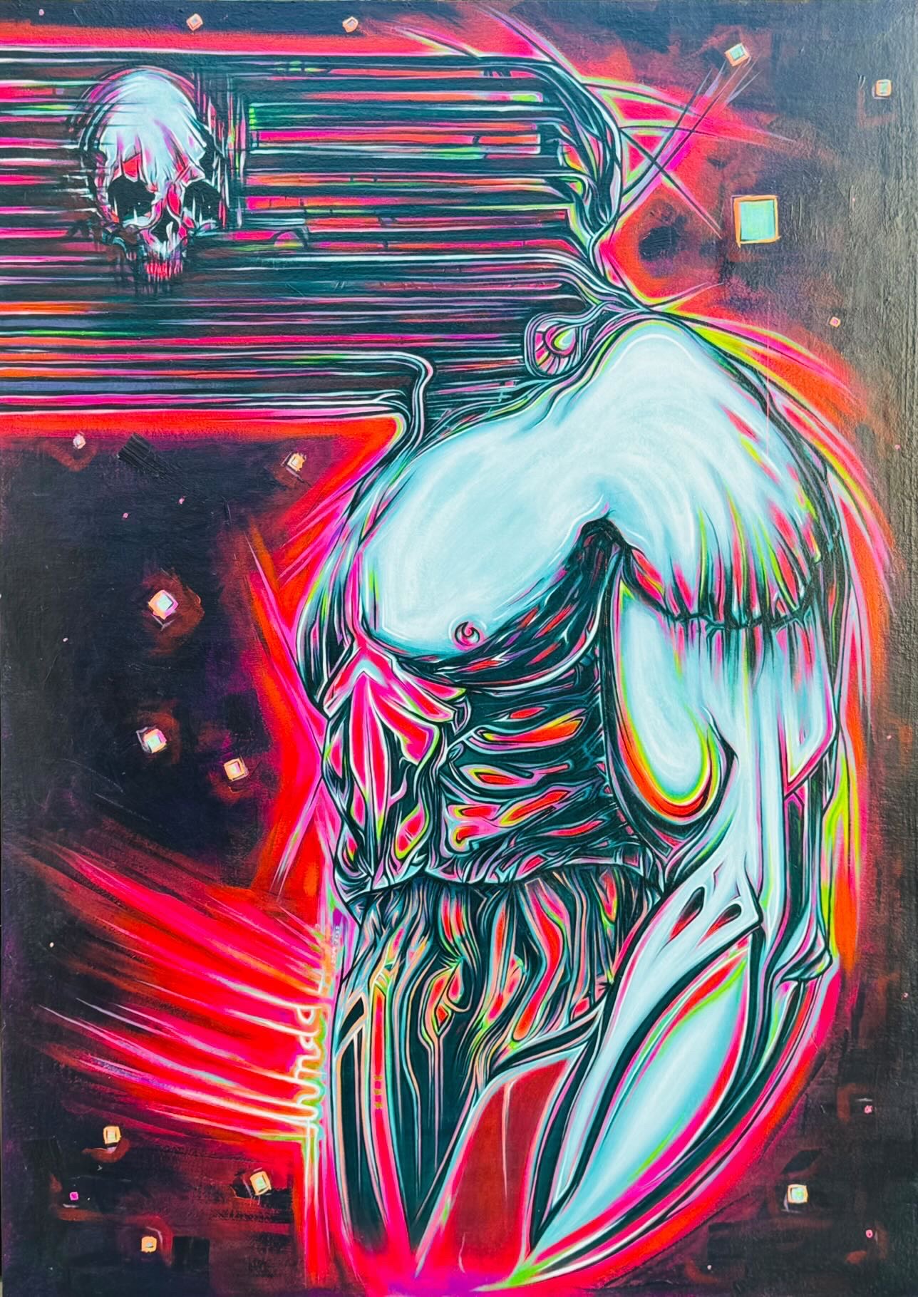 Artwork by Ahmad Alhussaini