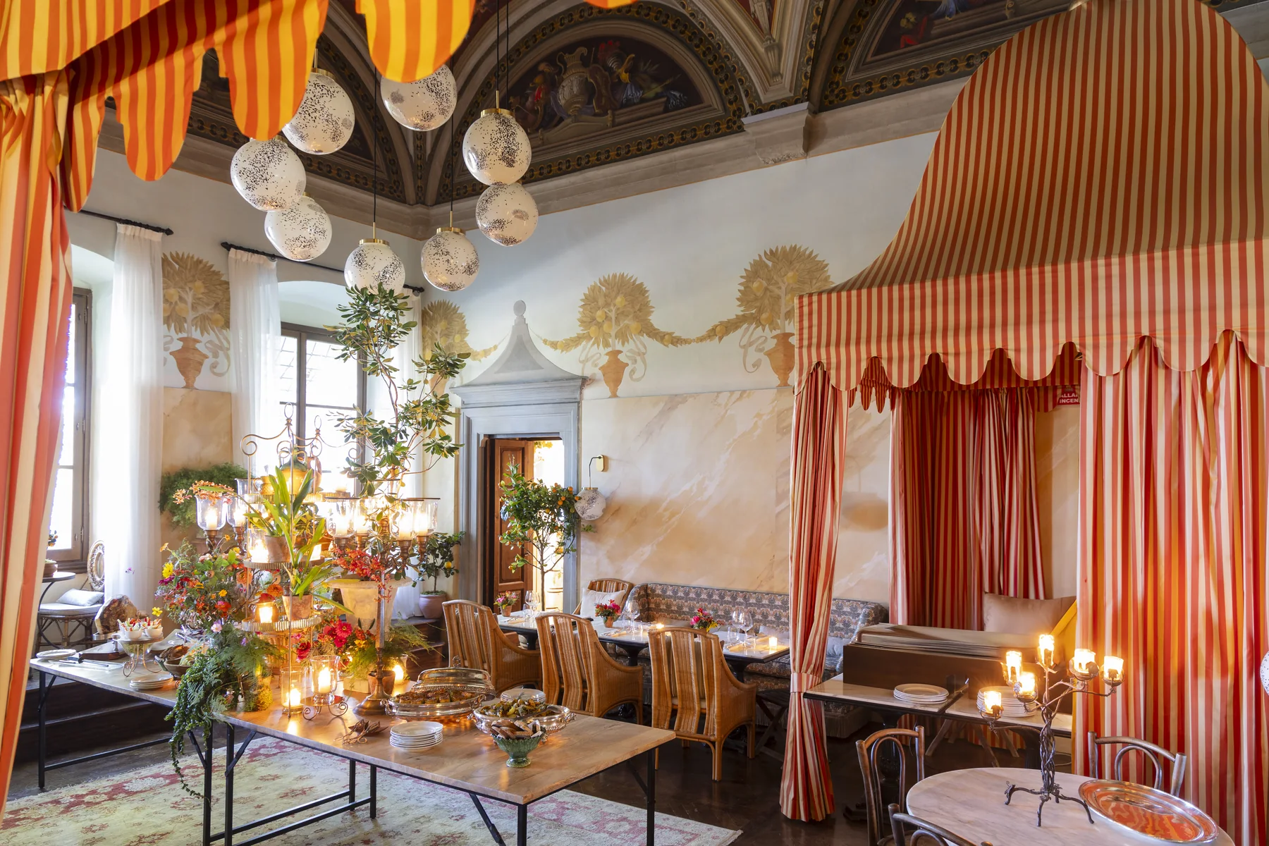 Da Giacomo al Salviatino restaurant terrace, Florence
