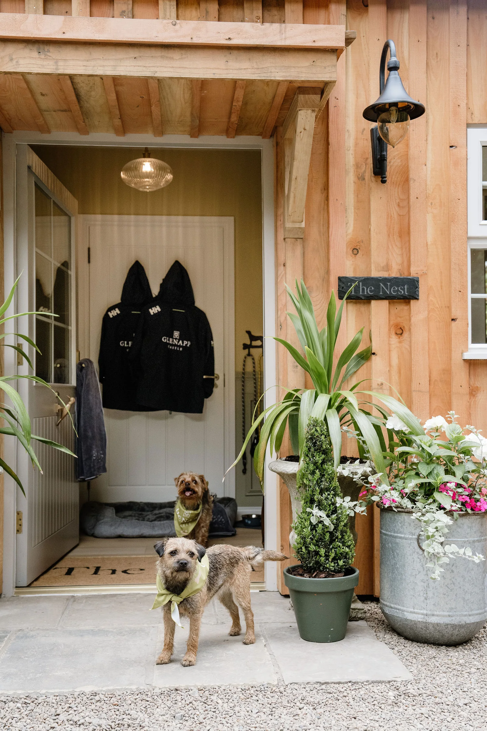 The dog-friendly Garden Cottage Suite at The Nest, Glenapp Castle