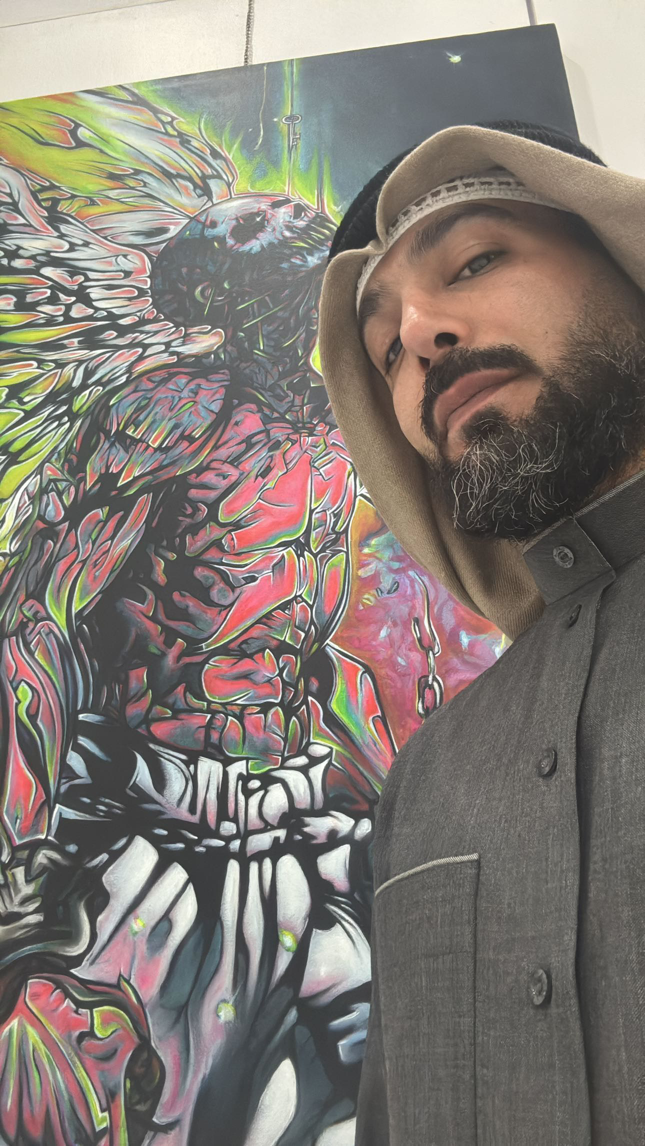 Artwork by Ahmad Alhussaini