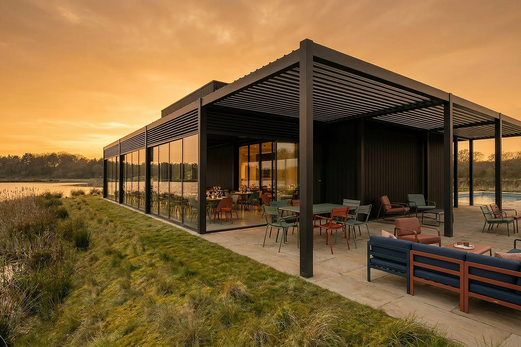 The Firefly Restaurant at Silverlake, Dorset