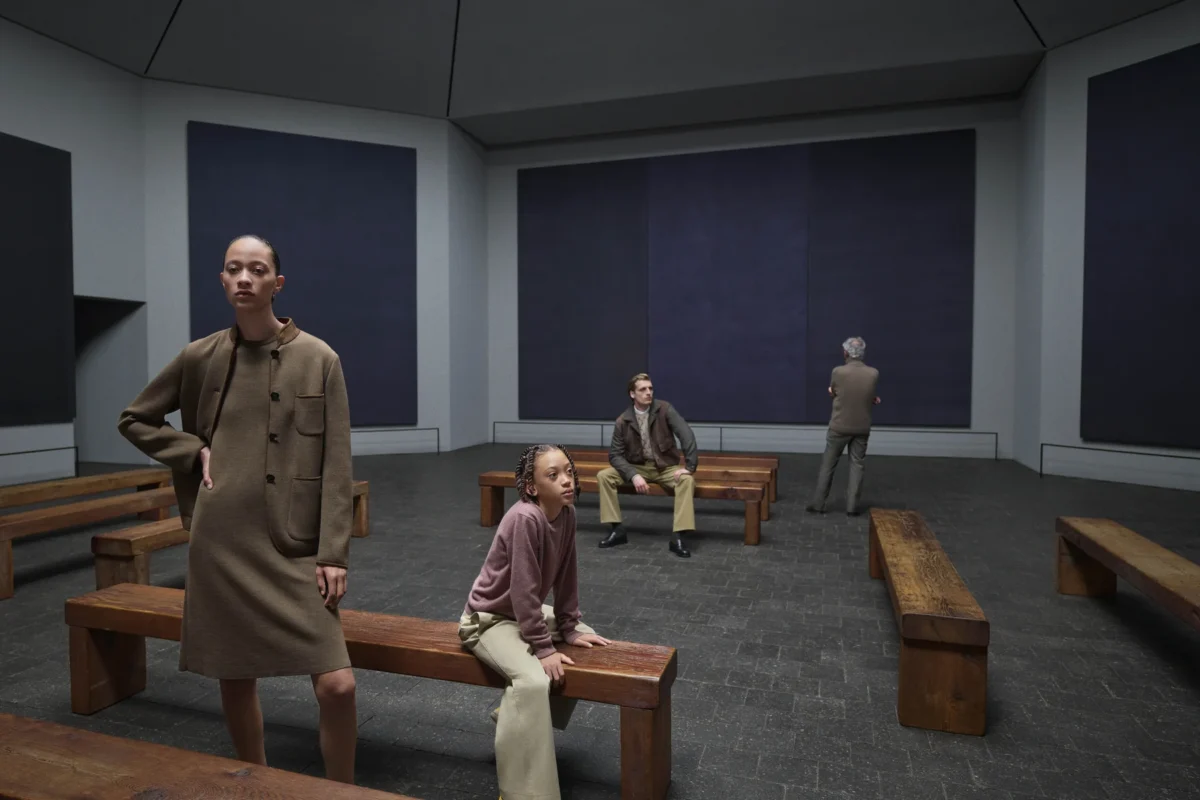 Loro Piana Fall Winter 2026-2027 Campaign: Mario Sorrenti in the de Menil Landscape