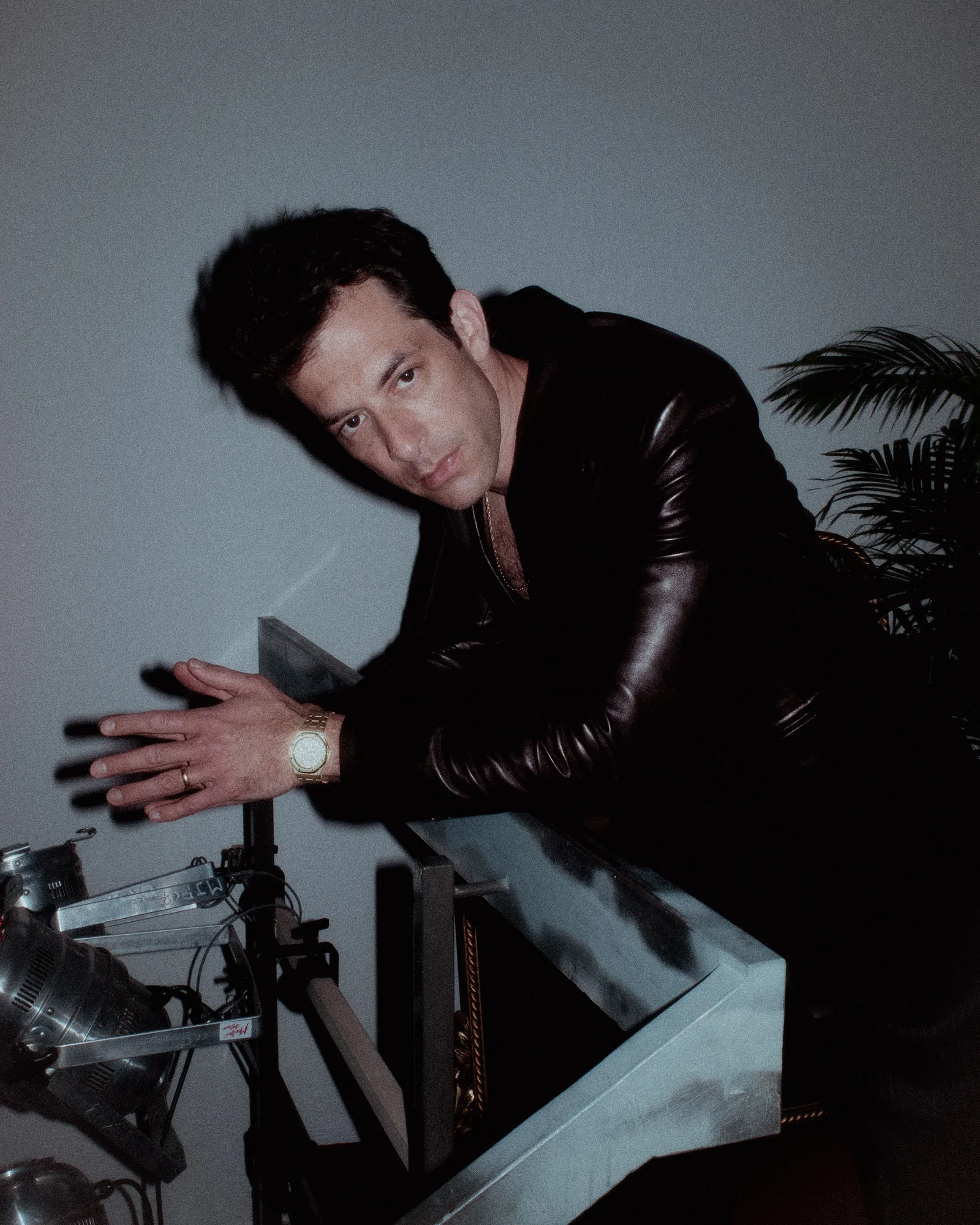Mark Ronson backstage at the Montreux Jazz Festival