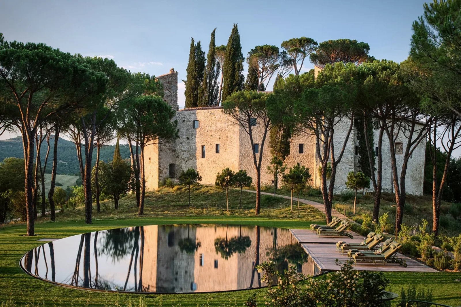 The Reschio estate in the Umbrian hills, Italy, part of the ALS Private portfolio.