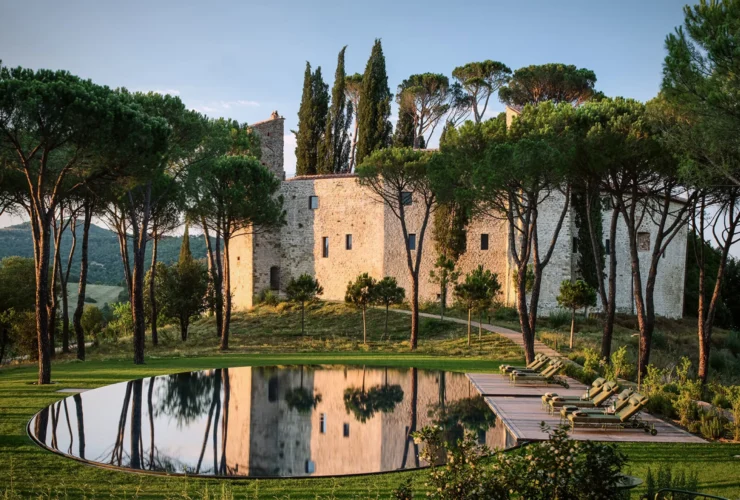 The Reschio estate in the Umbrian hills, Italy, part of the ALS Private portfolio.