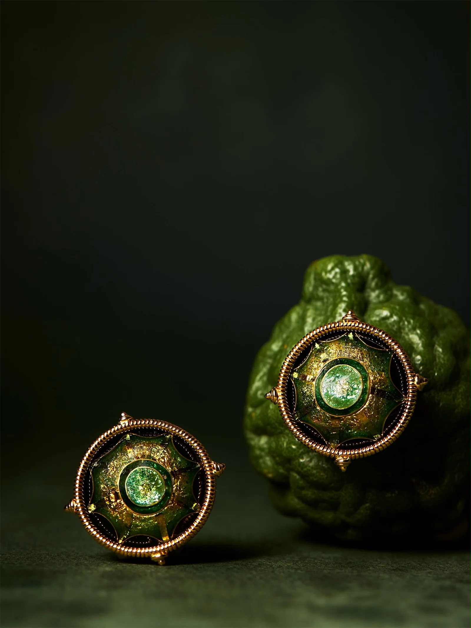 An enamel ring by Farbasta