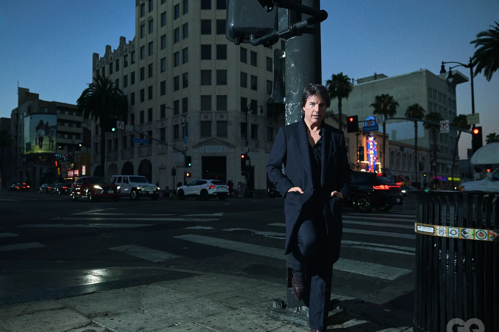 Tom Cruise photographed by Mario Sorrenti for GQ Middle East