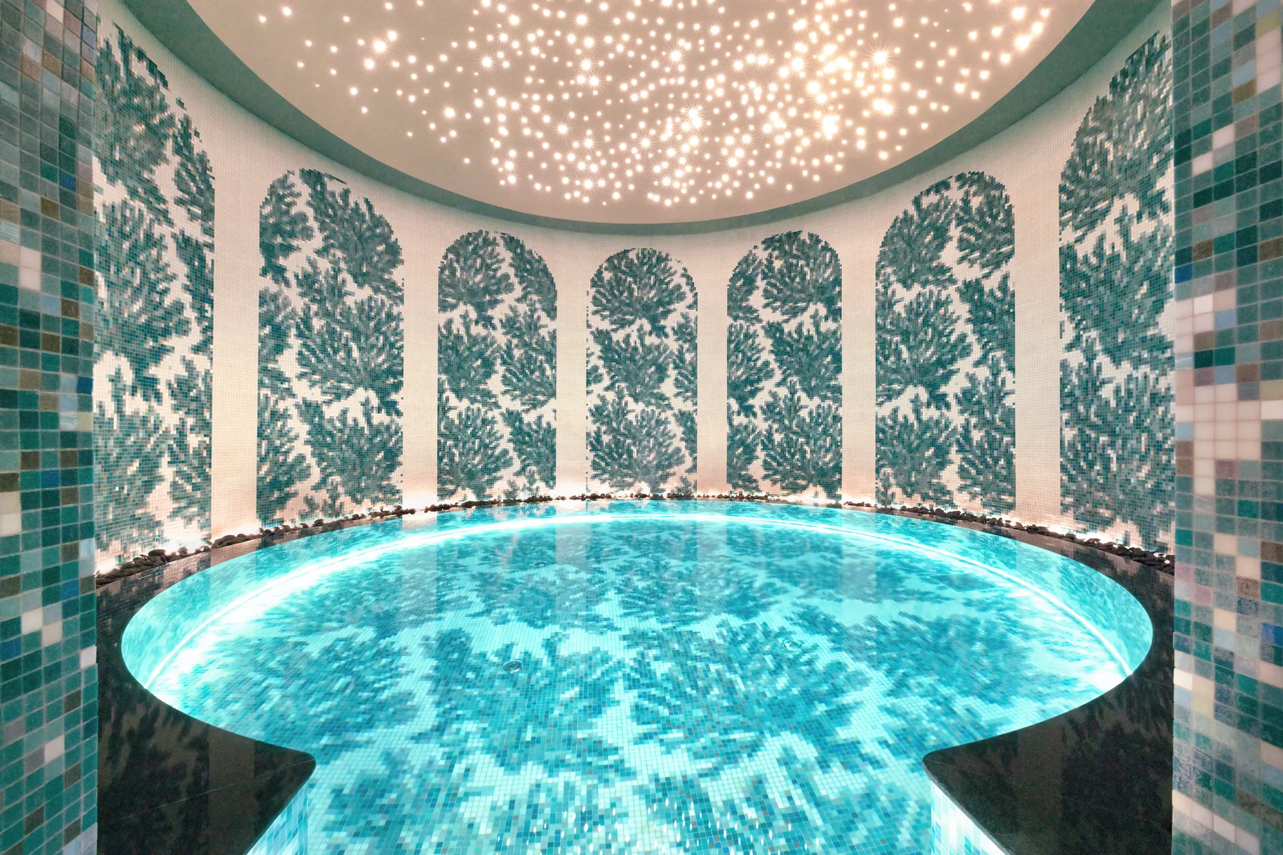 Watsu hydrotherapy pool at JOALI BEING